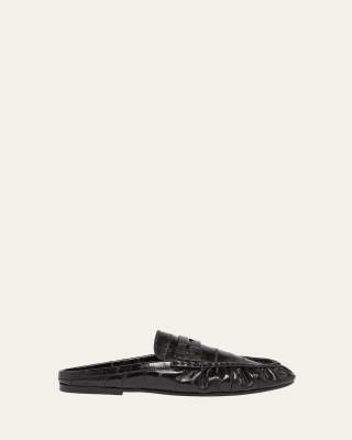 Le Loafer Embossed Mules